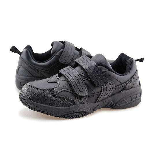 Black Strap School Shoe For Boys