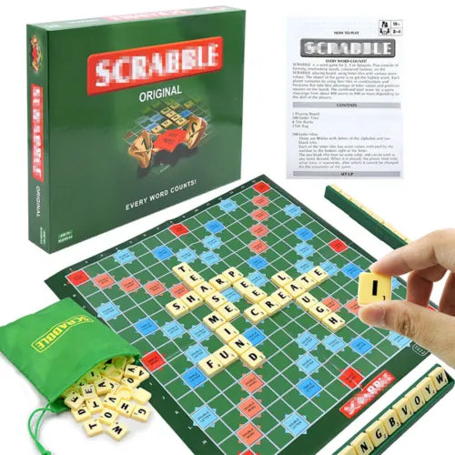 Classic Scrabble Board Game