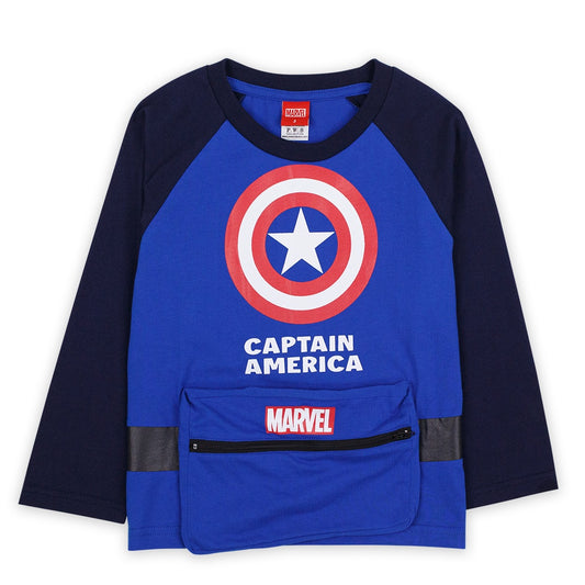 Capt America Marvel Boys T-shirt