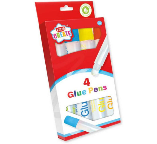 Pack of 4 Glue Pens