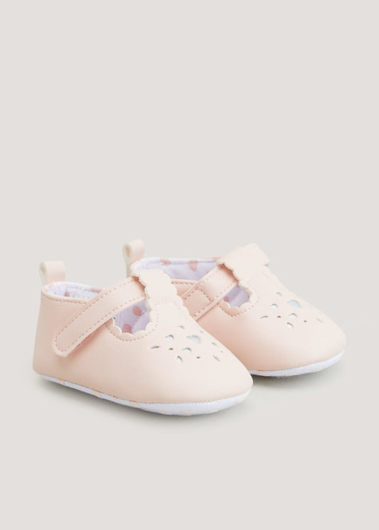 Pink Soft Sole Baby Shoes