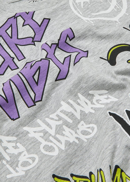 Grey Graffiti T-Shirt