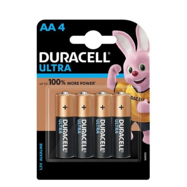 Duracell Alkaline AA Batteries - Pack Of 4