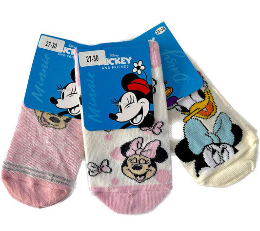 Minnie & Daisy Toddler Socks