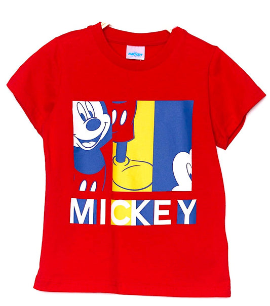 Mickey Mouse Boys T-Shirt ~Red