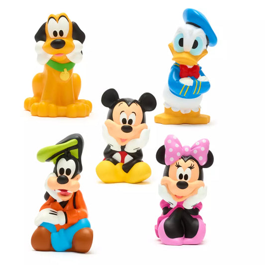 Disney Store Mickey and Friends Bath Toy Set