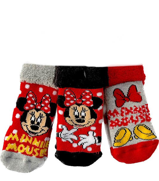 Minnie Mouse Fleece Baby Socks