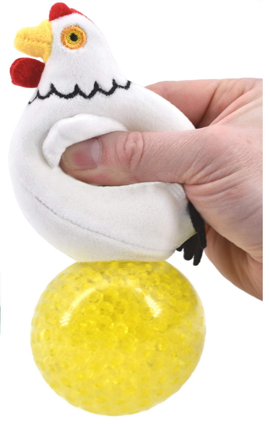 Plush Jelly Chicken Squeeze