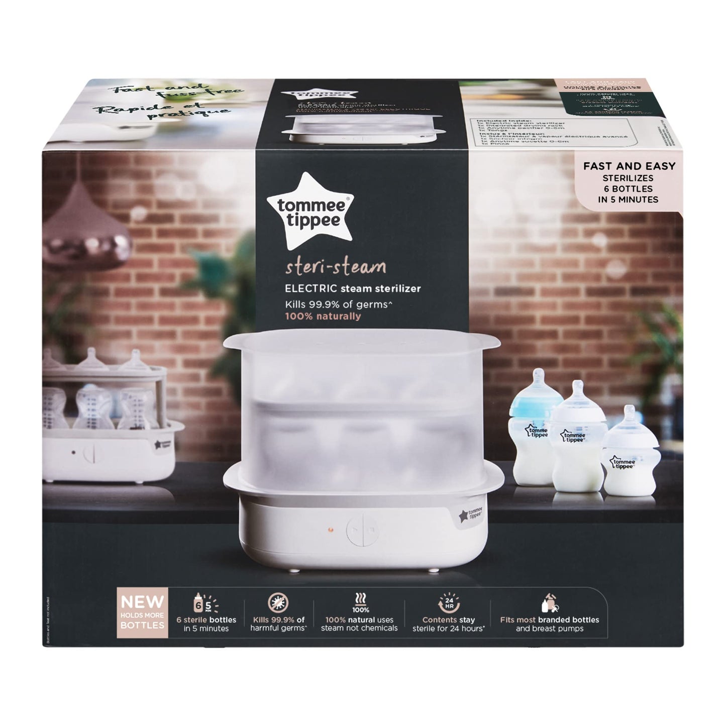 Tommee Tippee Advanced Steam Electric Sterilizer.