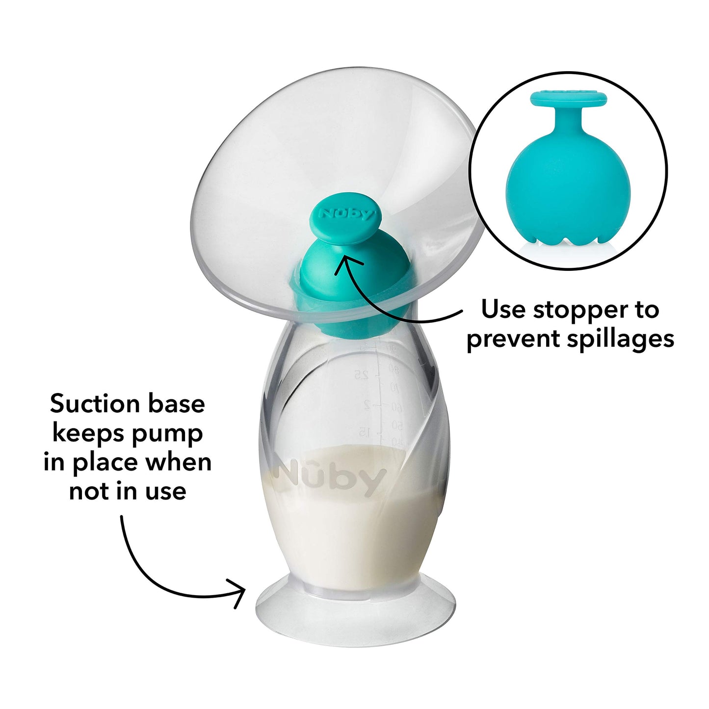 Nuby Silicon Manual Breast Pump
