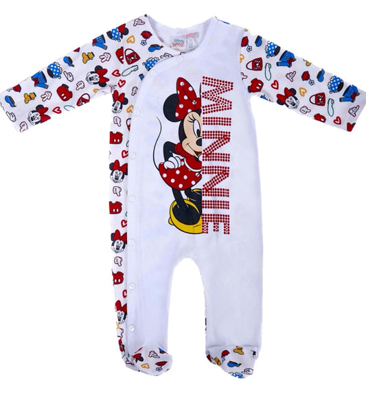 Disney Baby Minnie Mouse Sleeper - Red