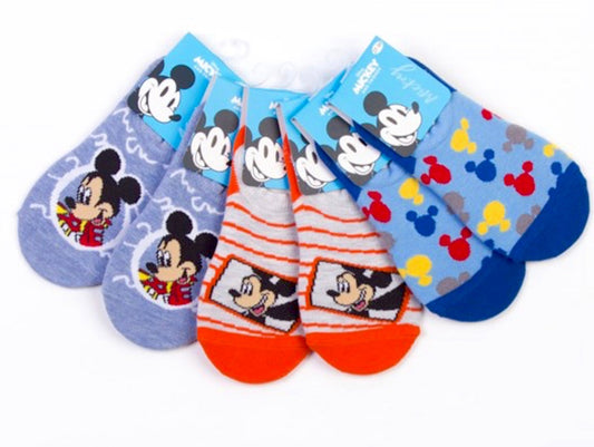 Mickey Mouse Boys Ankle Socks