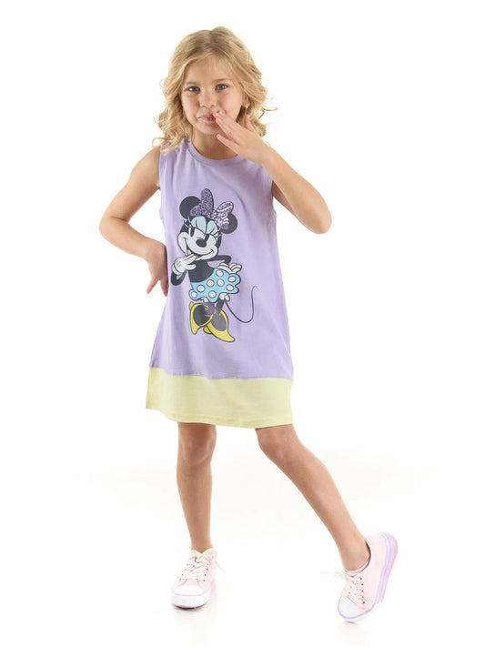 Minnie Mouse Dress - Lavender