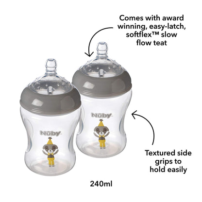 Nuby Newborn Baby Bottle Starter Set