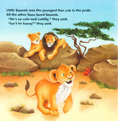 Squeak The Lion Story Book - Hard Cover