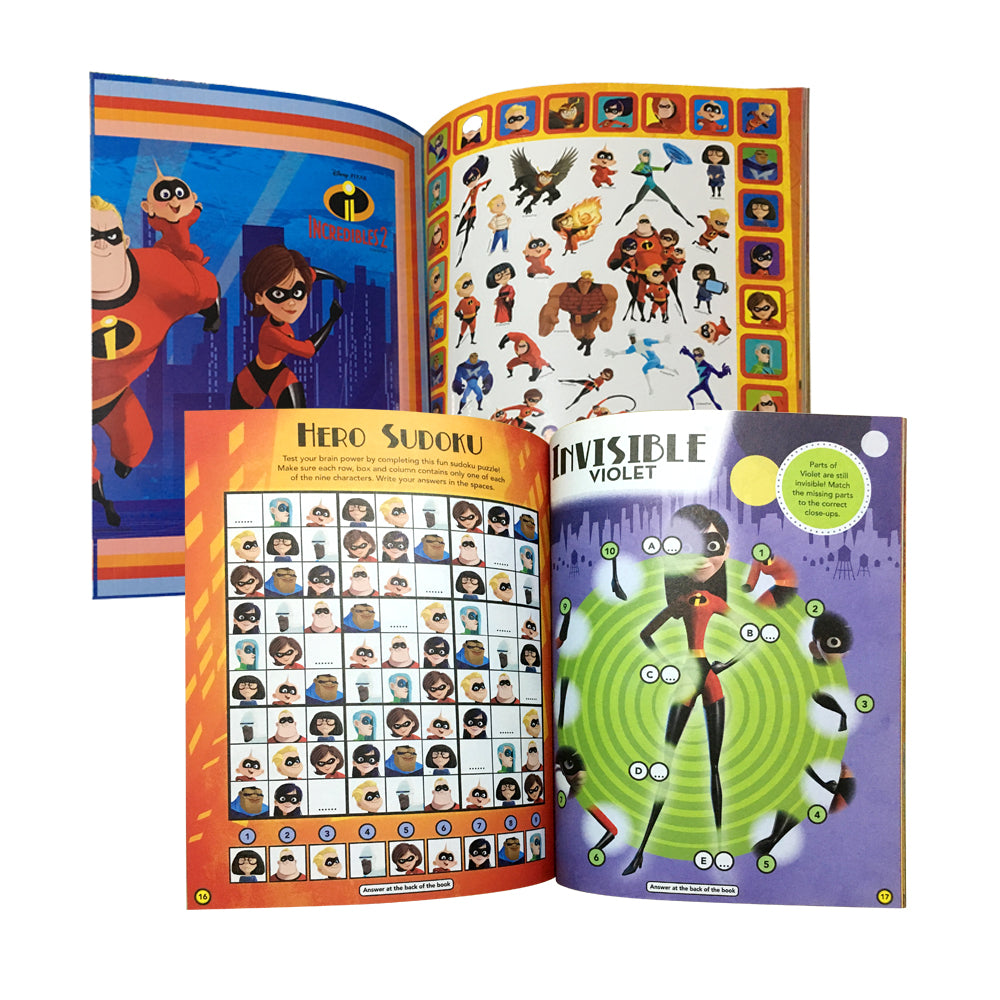 Disney Pixar – Incredibles 2: 1001 Stickers