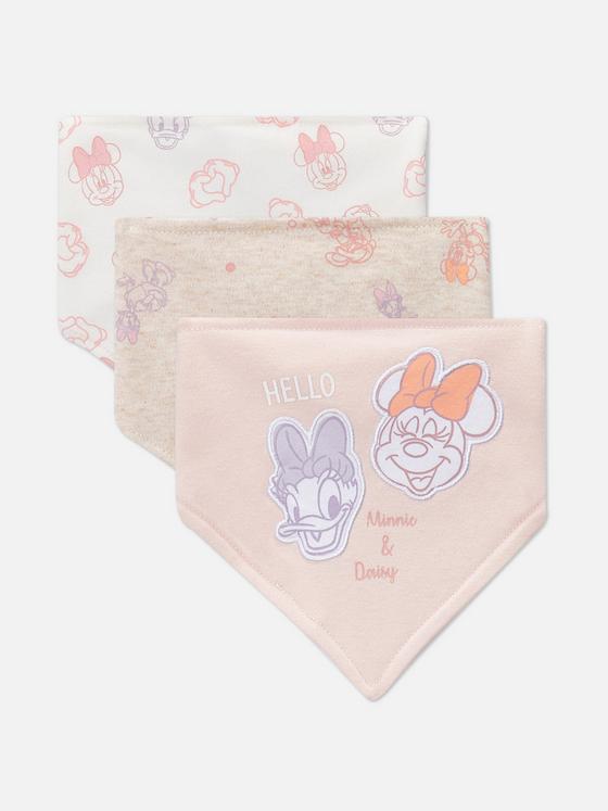 Minnie Mouse 3 Pack Dribble Bibs