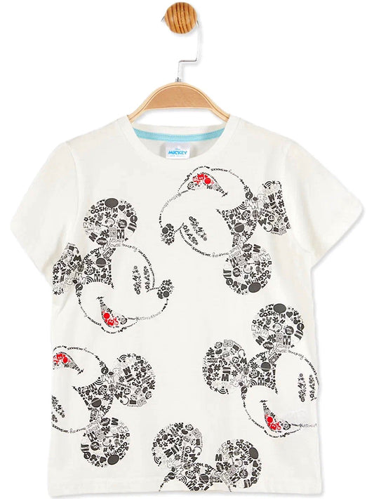 Mickey Mouse Face print T-Shirt