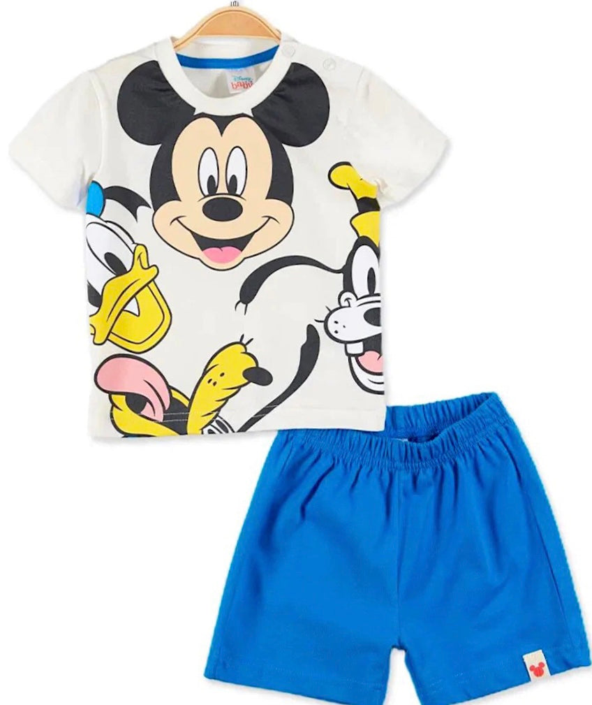 Disney Baby Mickey Mouse Set - Blue