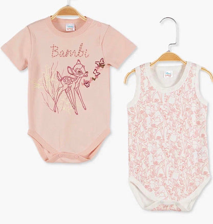 Disney Baby Bambi Bodysuits-2Pack