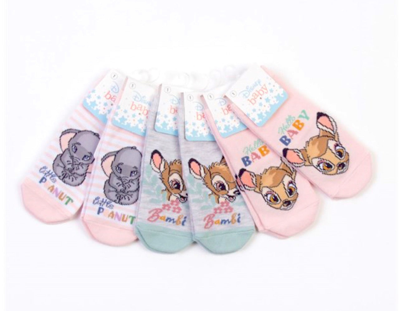 Disney Baby Bambi & Dumbo Socks