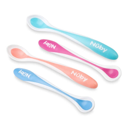 Nuby 3-Pack Hot Safe Feeding Spoons