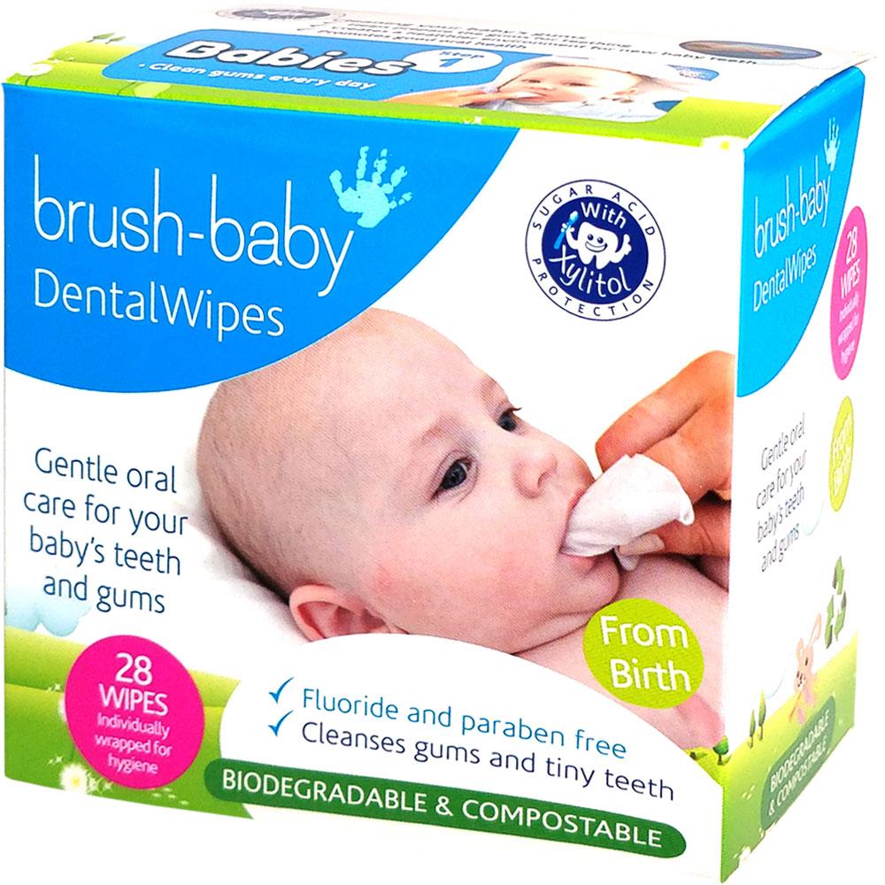 Brush Baby Dental Wipes