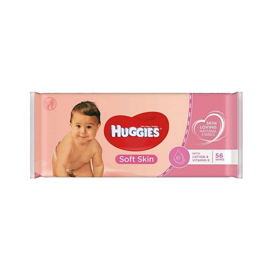 Huggies Soft Skin Baby Wipe – 56 wipes