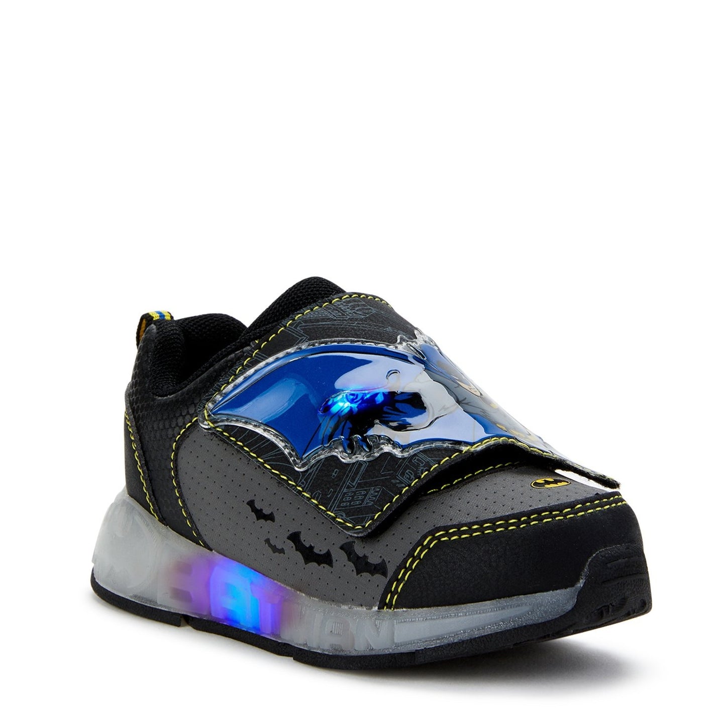 Batman Boys Light Up Sneakers - Black/Blue