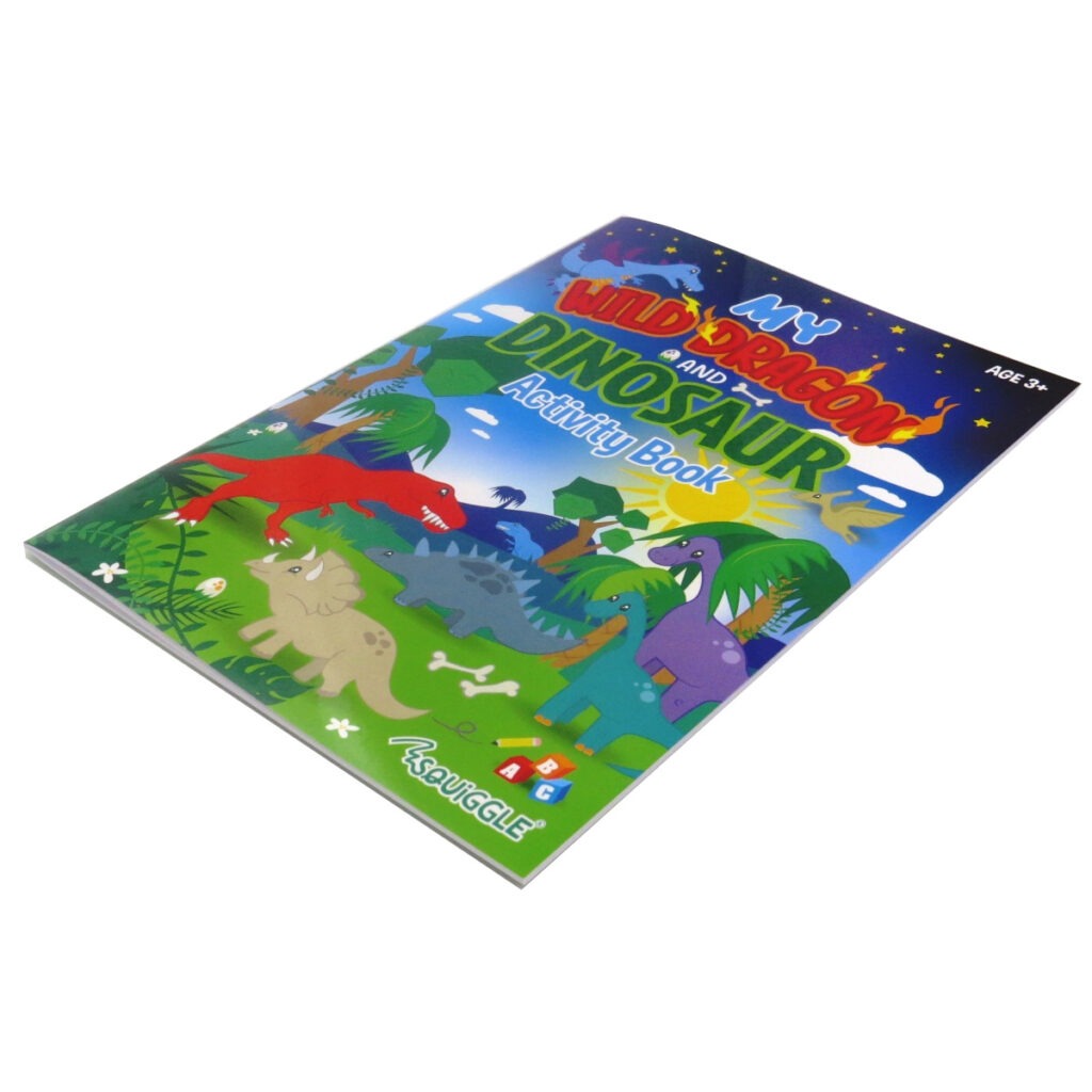 My Wild Dragon and Dinosaur All in One Activity Book