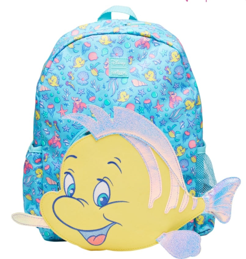 Little Mermaid smiggle Hoodie Backpack