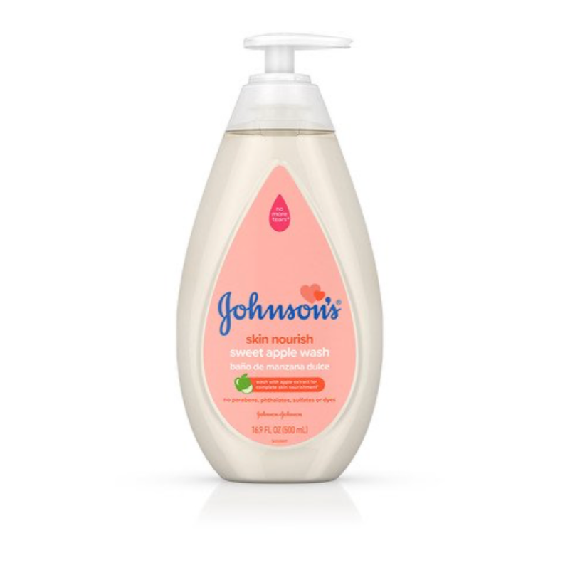 Johnson's Skin Nourish Sweet Apple Wash