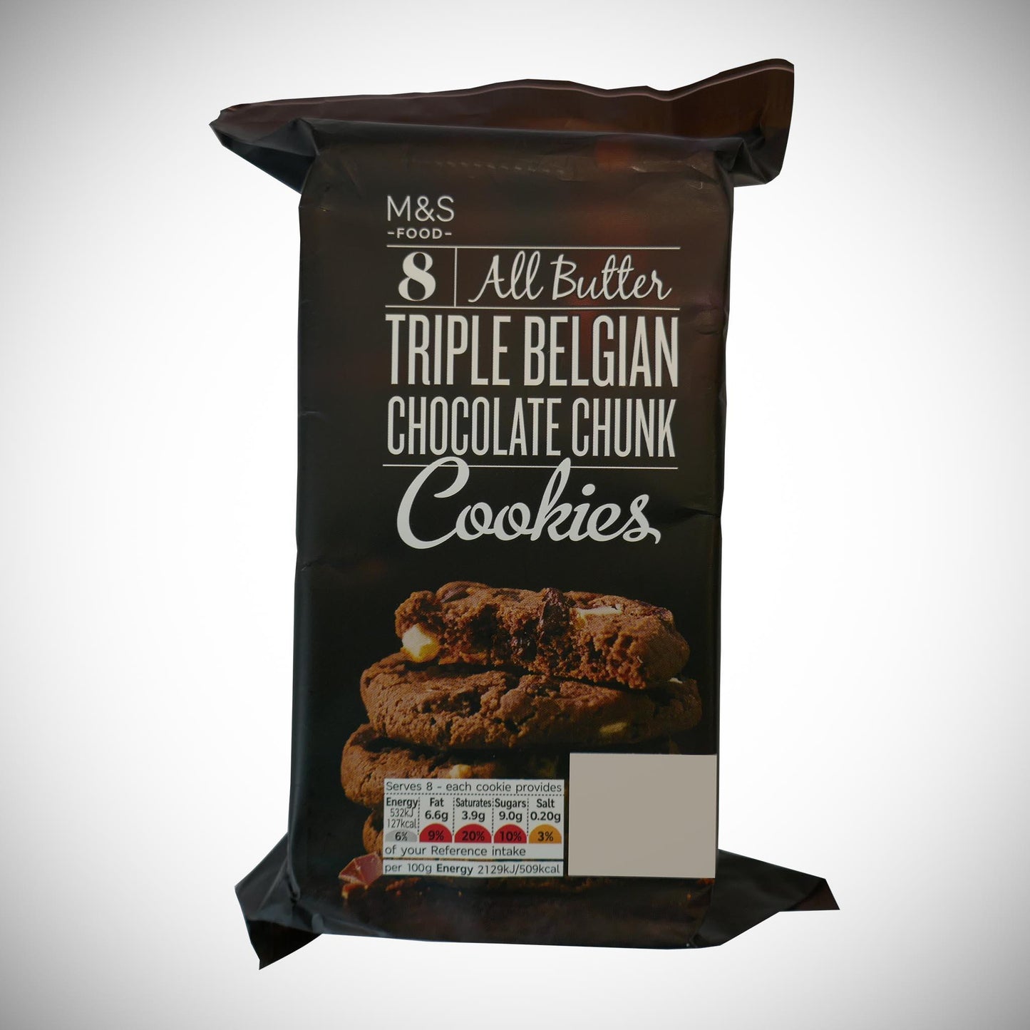 M&S All Butter Triple Belgian Chocolate Chunk Cookies