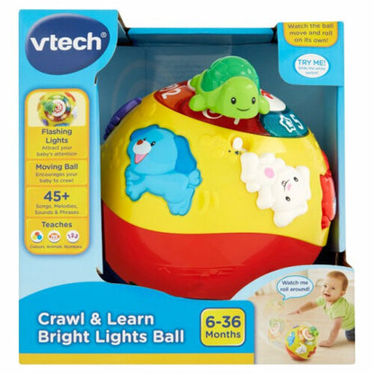 Vtech CRAWL & LEARN BRIGHT LIGHTS BALL Educational Toy 6m+