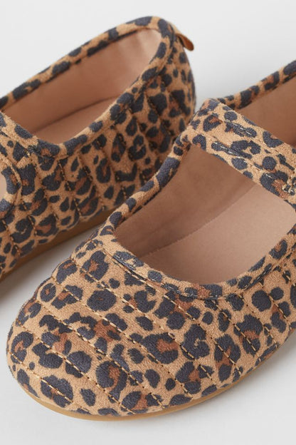 Girls Dressy Shoe - Leopard Print