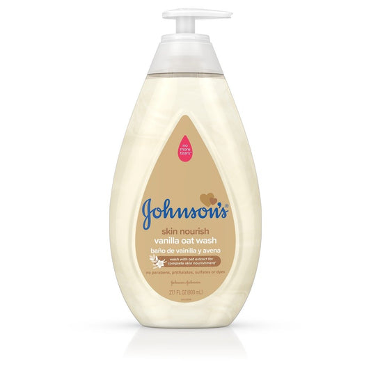 Johnson’s Skin Nourish Vanilla Oat Wash 500ml