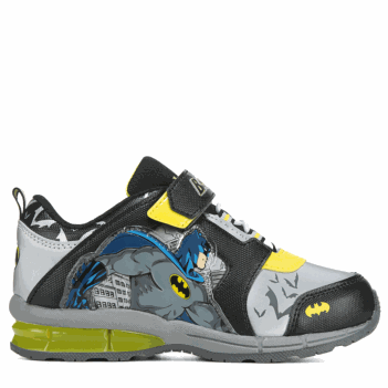 Batman Light Up Sneakers - Black/Yellow