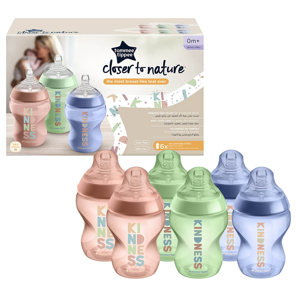 Tommee Tippee Closer To Nature Bottles (260ml)